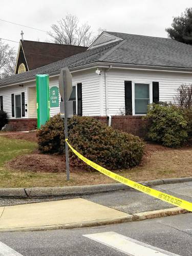 State and local police were investigating a shooting outside Citizens Bank in downtown Pittsfield Saturday afternoon. Two men were injured and taken to Concord Hospital for treatment.