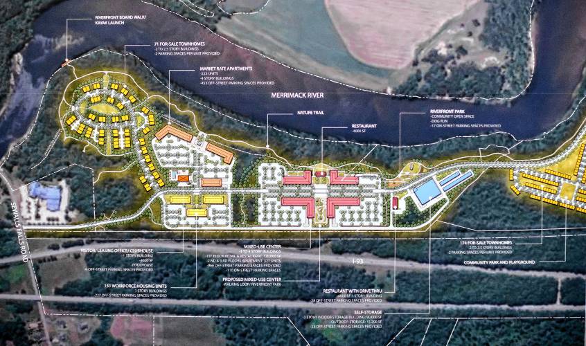 The drawing for the Monitor Way project.