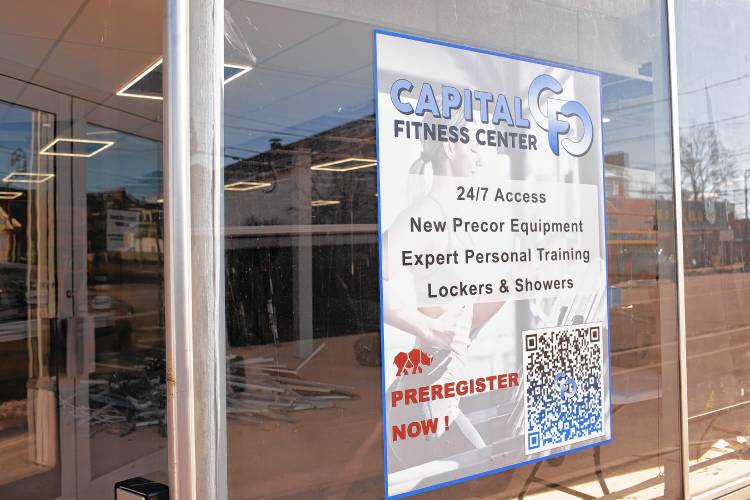 Owner Dustin Rose is hoping for a soft opening of his new Capital Fitness Center by the end of the month.