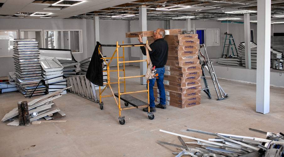 Owner Dustin Rose is hoping for a soft opening of his new fitness center by the end of the month.