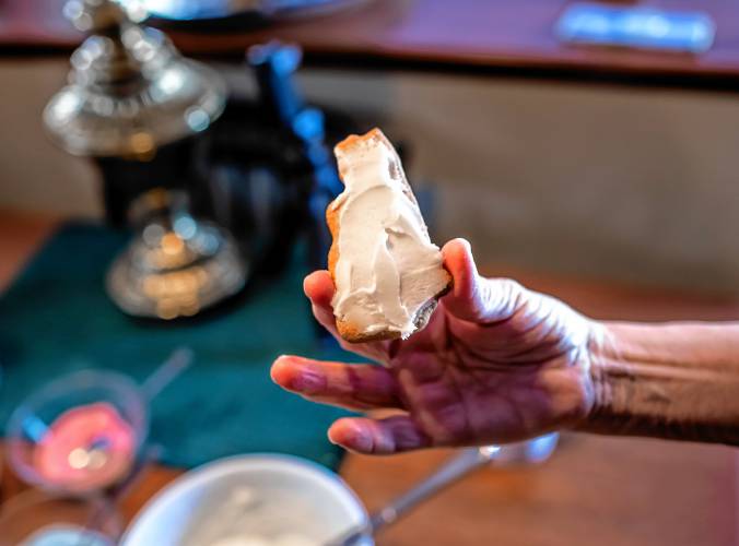 One of the election cookies that Janet DeVito made in her Hopkinton home.
