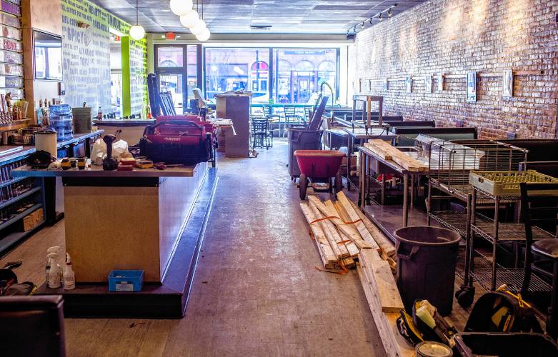 Dos Amigos restaurant is closed while they do major renovations over the next week.