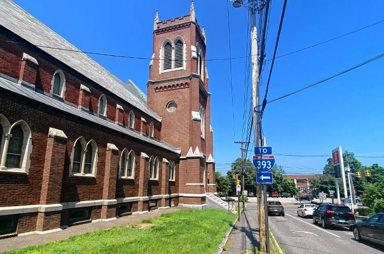 The former First Congregational Church on 177 North Main Street in Concord. The building has been sold and will be converted into housing units.