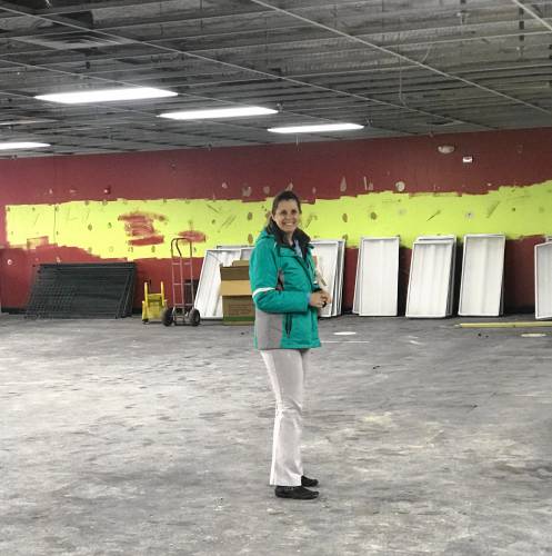 Kathy Miller of Weare is co-owner of Capital City Billiards, which is in the process of opening up on Penacook.