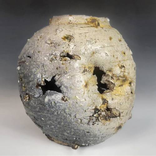 Work on display by artist Cody Tamaian