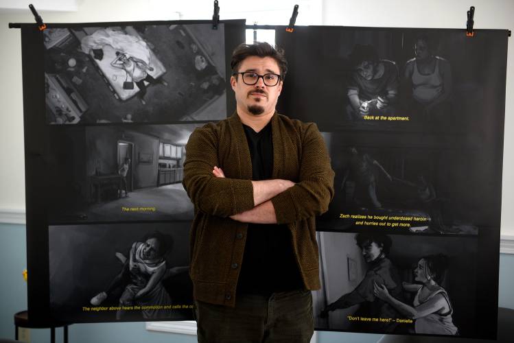 Alastair Huntley’s short film “Survival Story: An Artistic Approach to Harm Reduction” will be shown at the TLC Family Resource Center in Lebanon on Thursday along with interactive art exhibits that will offer presentations on harm reduction strategies and Narcan training.